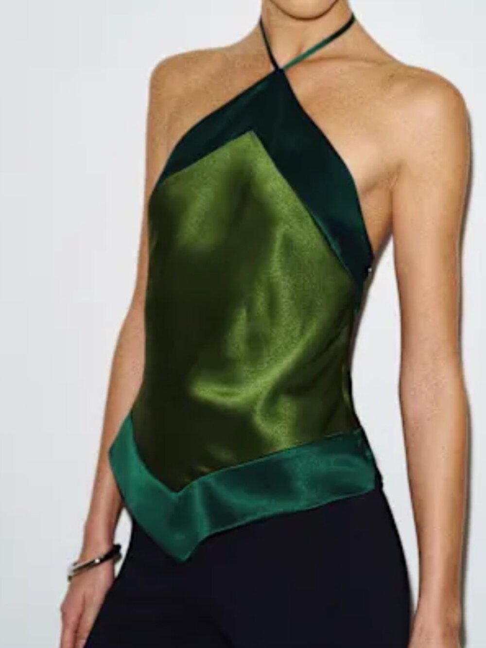 REFORMATION JILLIAN SILK TOP SIZE MEDIUM US 6 NWT